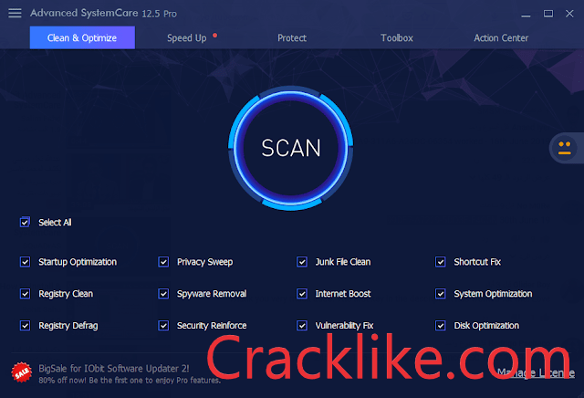 Advanced SystemCare Pro 15.4.0.250 Crack With Activation Code (LifeTime)