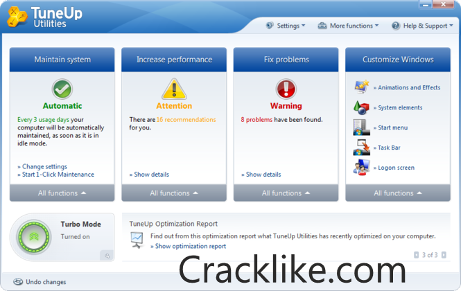 Tuneup Utilities Pro 2022 Crack With Serial Full Latest Version Free Download