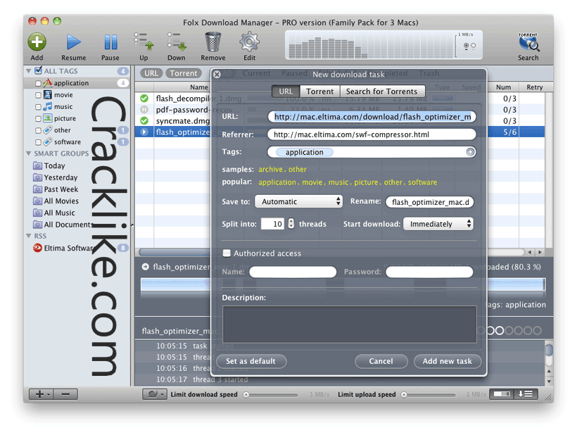 Folx Pro 5.26 (13983) Crack Plus License Key Full Torrent Free Download 2022