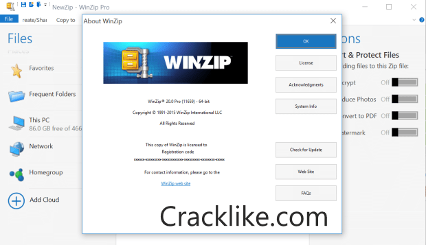 WinZip Pro 26.0 Crack + Latest Serial Keygen Free Download 2022 [Mac/Win]