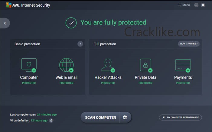 AVG Internet Security 2022 Crack With Torrent Full Version Free Download