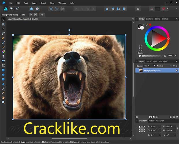 Serif Affinity Photo 1.10.5.1342 Crack Latest Version With Activation Key Free Download 2022
