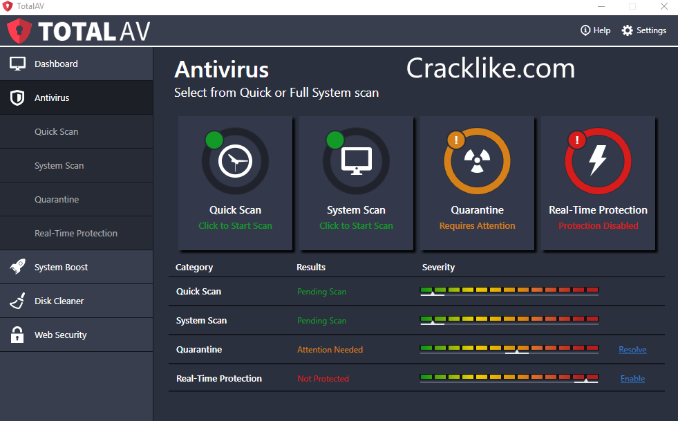 Total AV Antivirus 2022 Crack With Serial Number Full Torrent Download