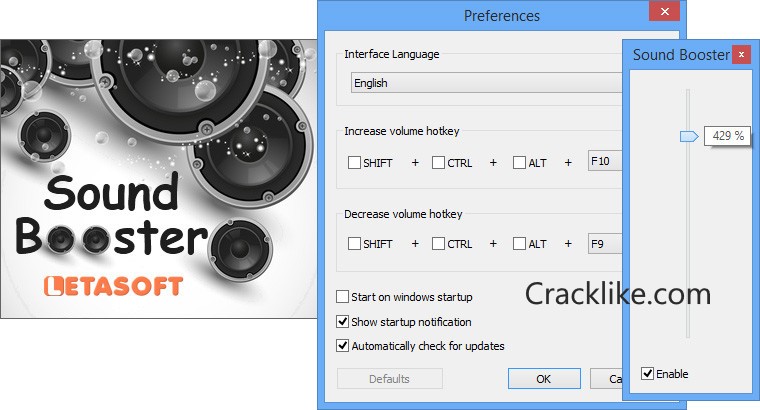 LetaSoft Sound Booster 1.12 Crack With Product Key Latest Version Download 2022