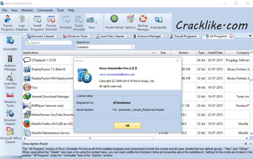 Revo Uninstaller Pro 5.0.3 Crack With License Key Download {LifeTime}